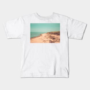 Shoreline Lake Michigan Kids T-Shirt